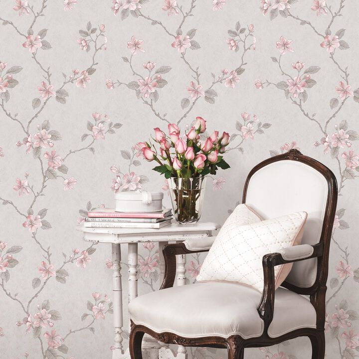 Palazzo 2 Floral Pink Wallpaper G67614