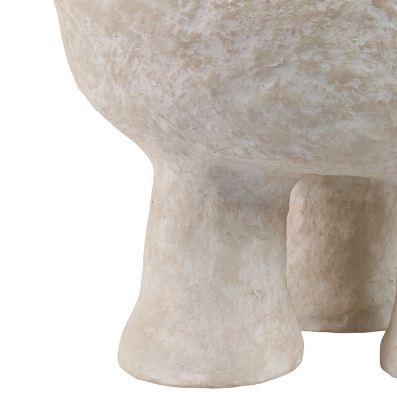 3-Footed Paper Mache Bowl image number 4