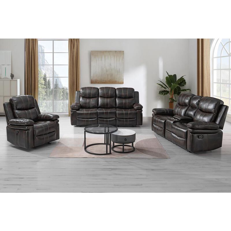 New Classic Furniture Kellen Glider Recliner-Brown