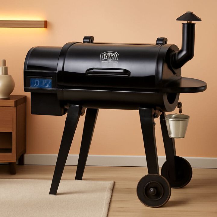 ShipItFurniture ZPG450A Pellet Grill Smoker 459 sq in - PID V2.1 Controller