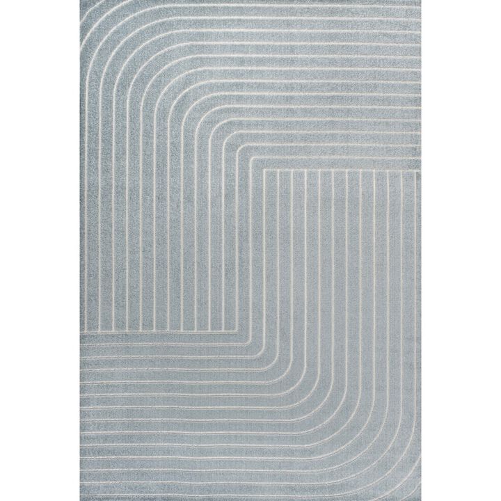 Odense Minimalist Angle Geometric Area Rug
