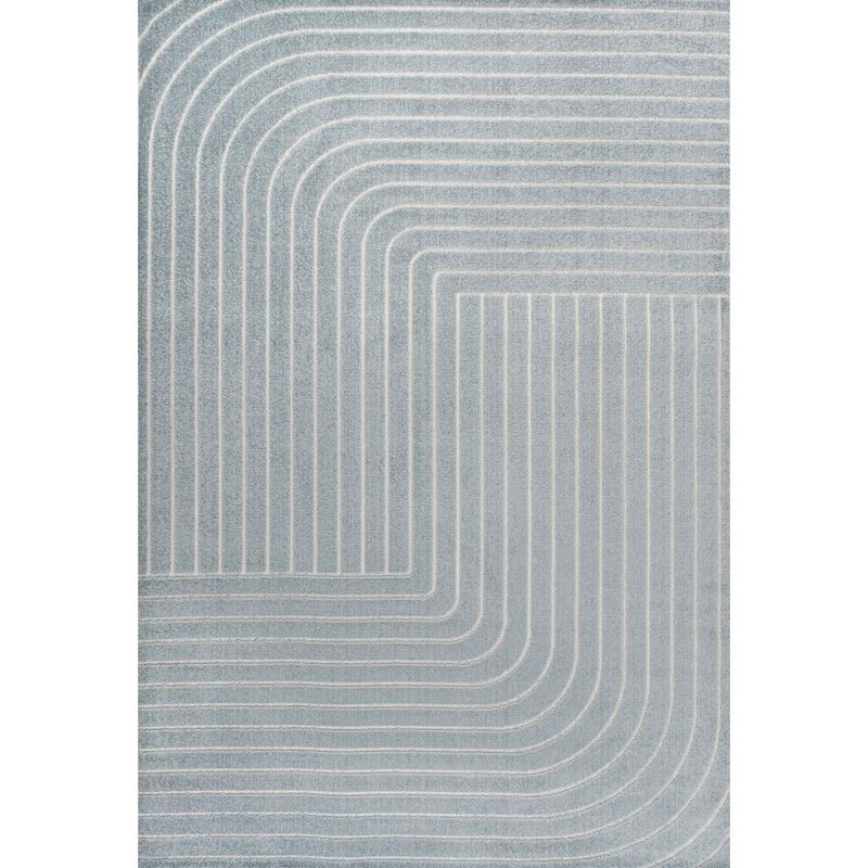 Odense Minimalist Angle Geometric Area Rug