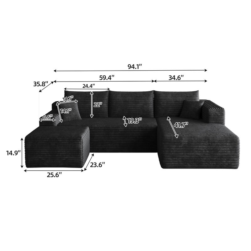 Plokpu Sectional Sofa image number 9