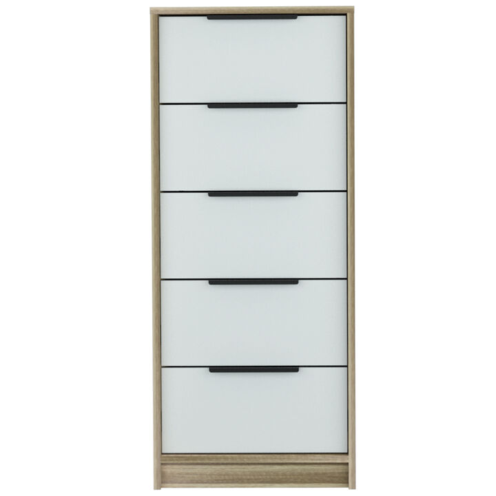 Five Drawer Chest with Ample Storage for Bedroom or Living Room