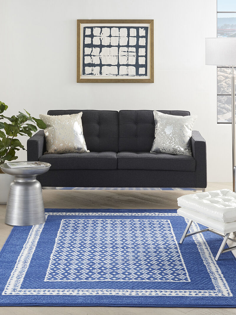 Whimsicle WHS13 Navy 6' x 9' Rug