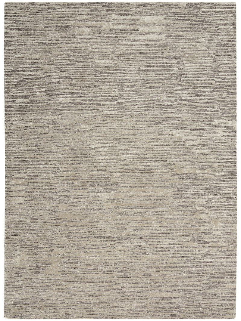 CK010 Linear LNR01 Gray 3'9" x 5'9" Rug