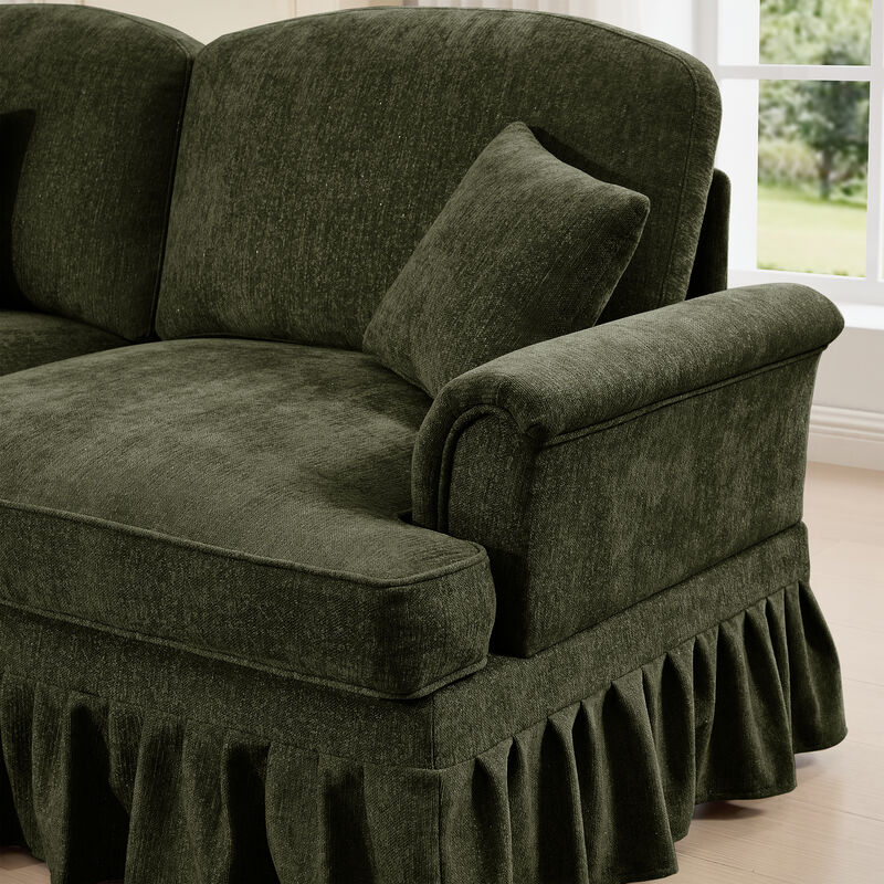 Tugweb U Shape Sectional Sofa image number 7