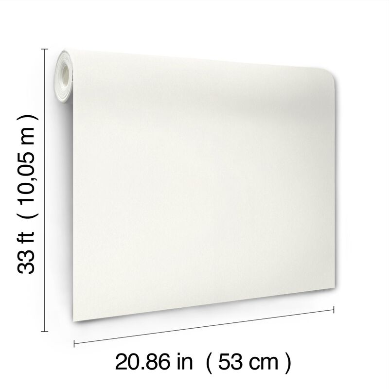 Parget Sn&Atilde;&para;vit White Textured Wallpaper (Double Roll) image number 3
