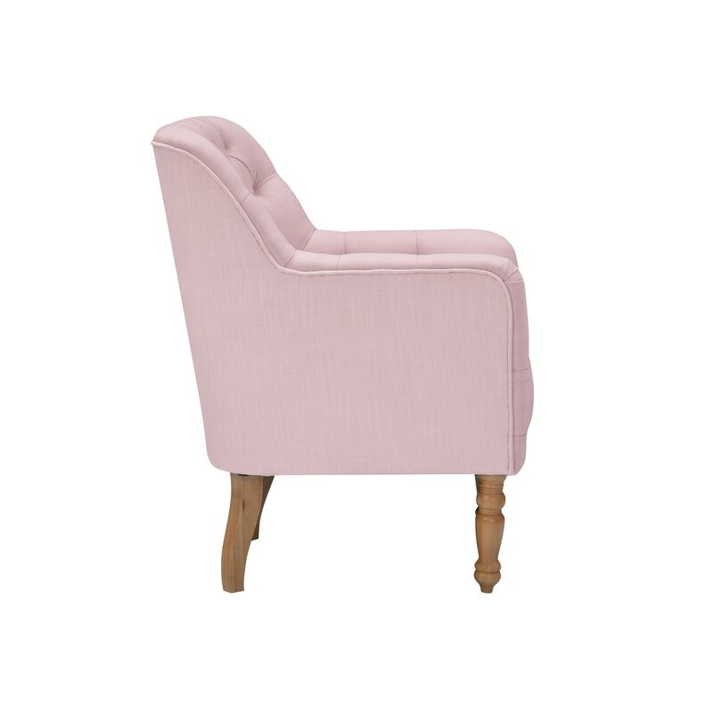 Rustic Manor Tania Linen Accent Armchair