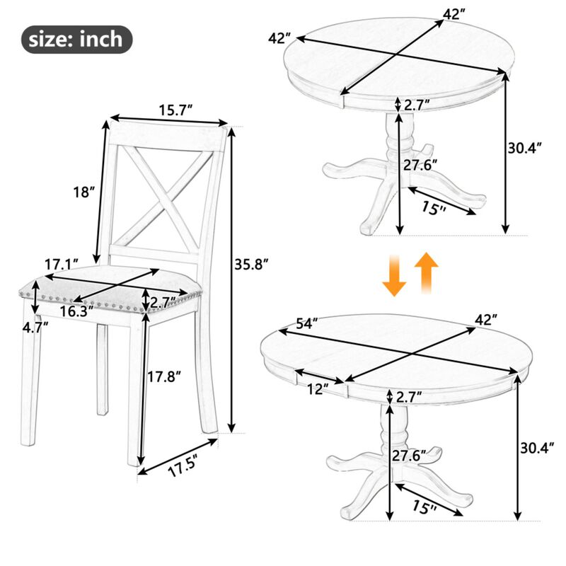 Kolhet Modern Dining  Set image number 9