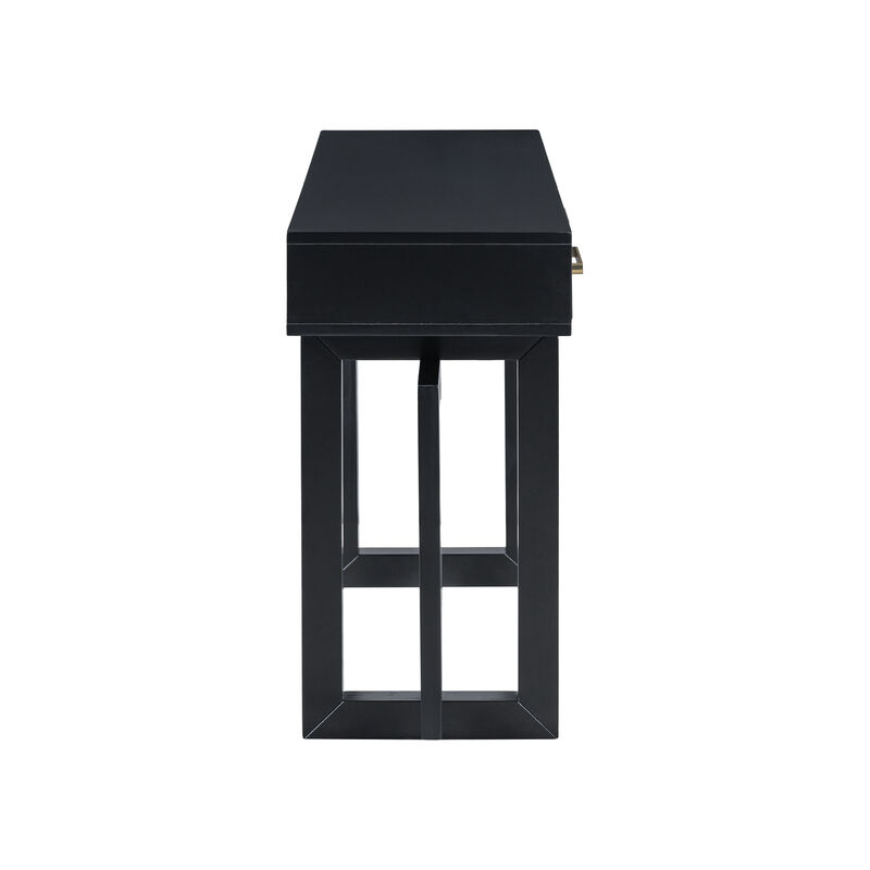 Merax Modern Console Table with Three Drawers