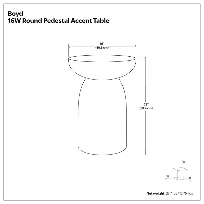 Simpli Home Boyd Accent Table image number 8