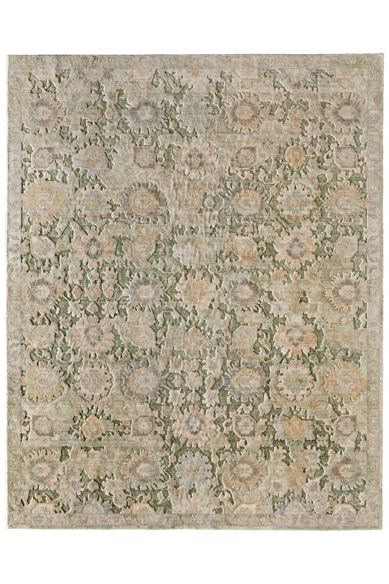 Jaxson 39UHF Green/Gold 9' x 12' Rug image number 0