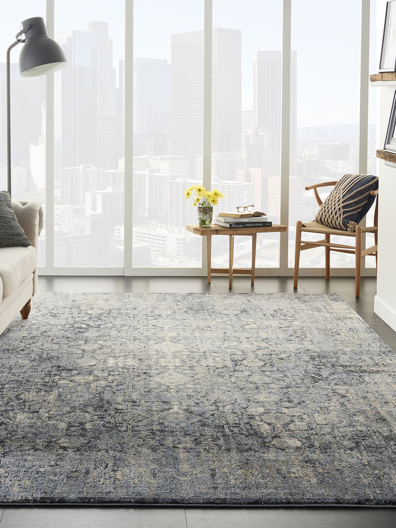 Moroccan Celebration KI3M1 Slate 9'3" x 12'9" Rug