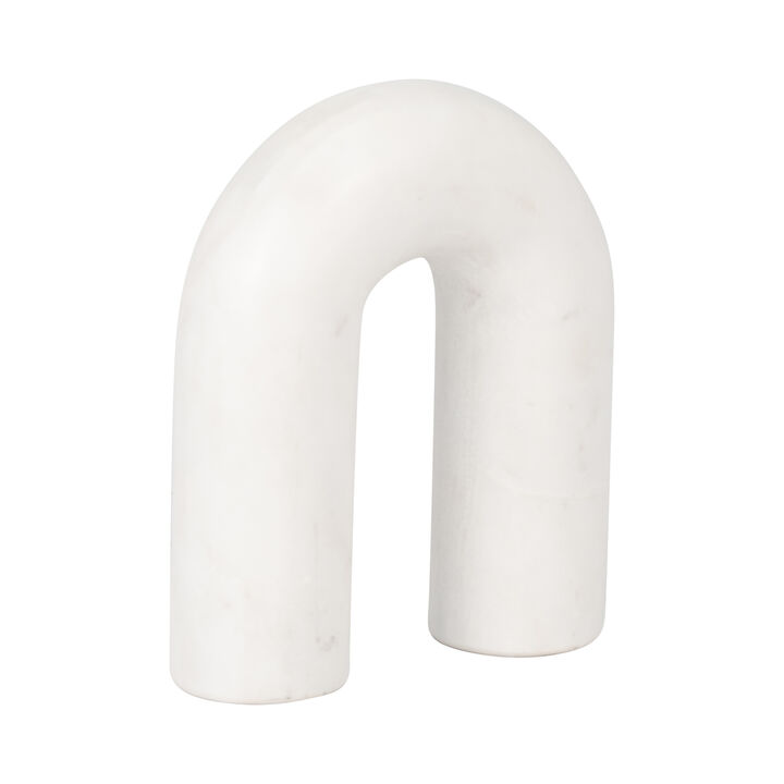 Marble Horseshoe Tabletop Deco