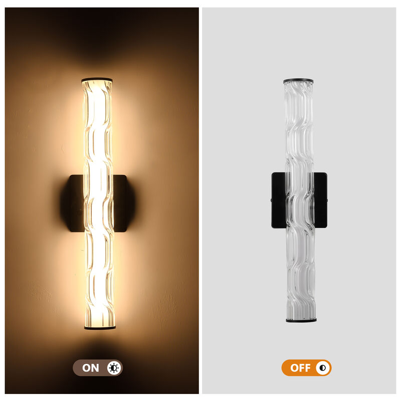 3.5 in. 1-Light LED Wall Sconce with Iron Shade (Set of 2) image number 1