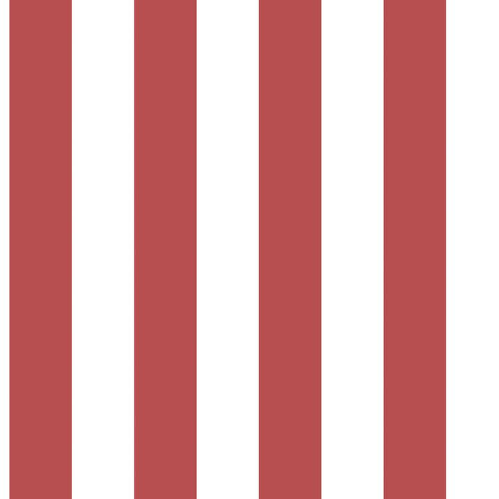 Smart Stripes 3 Awning Stripe Red and White Wallpaper G67525