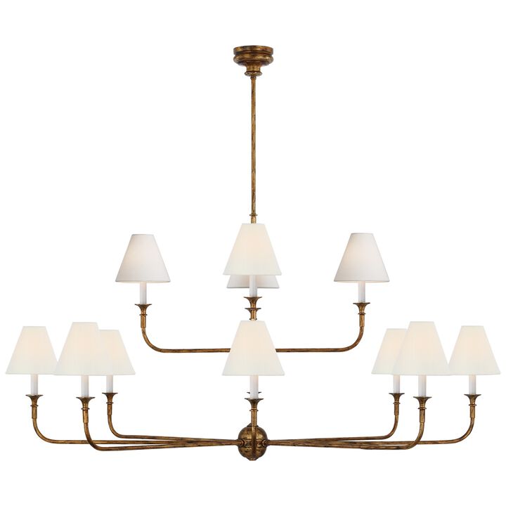 Piaf Grande 2-Tier Chandelier