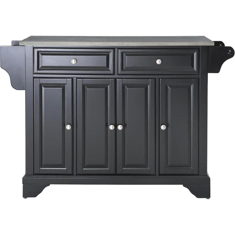 Lafayette Stainless Steel Top Full Size Kitchen Island/Cart