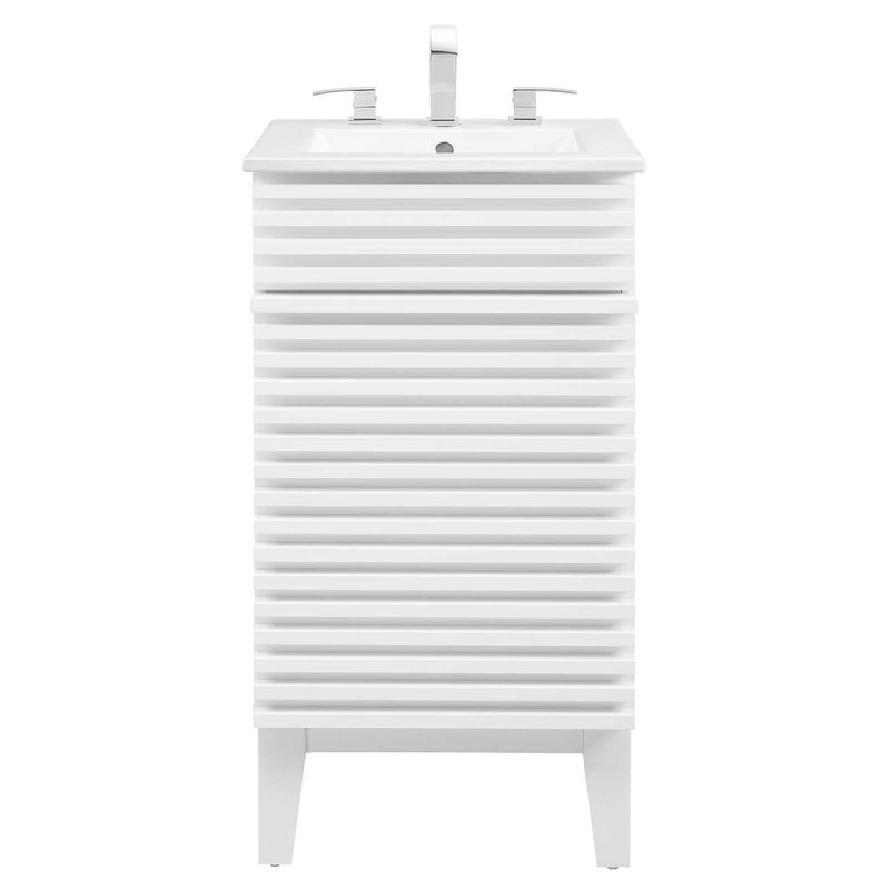 Render 18" Bathroom Vanity Cabinet image number 2