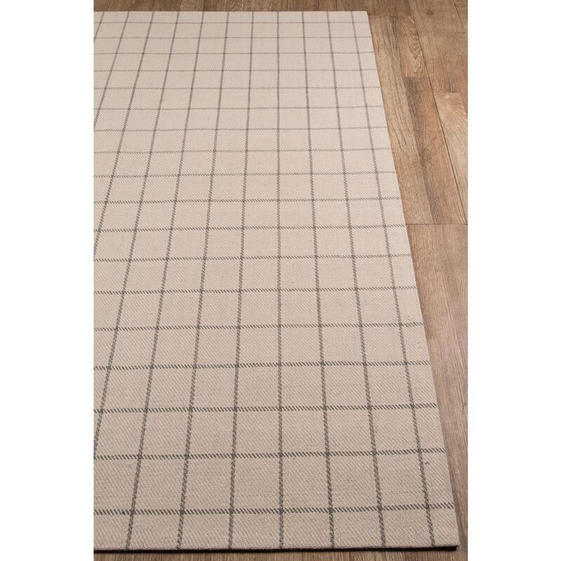 Erin Gates Modern Rectangle Area Rug, Ivory, 3'6 X 5'6