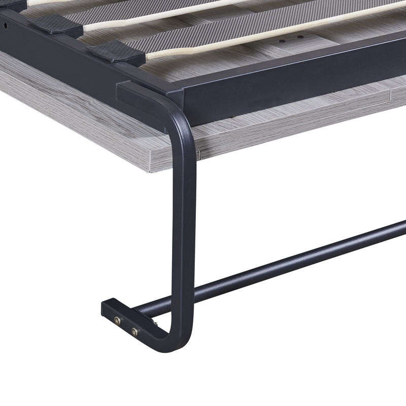 Merax Twin Size Murphy Bed, can be Folded into a Cabinet