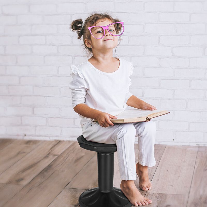 Adjustable-Height Wobble Chair Active Learning Stool for Office Stand Up Desk