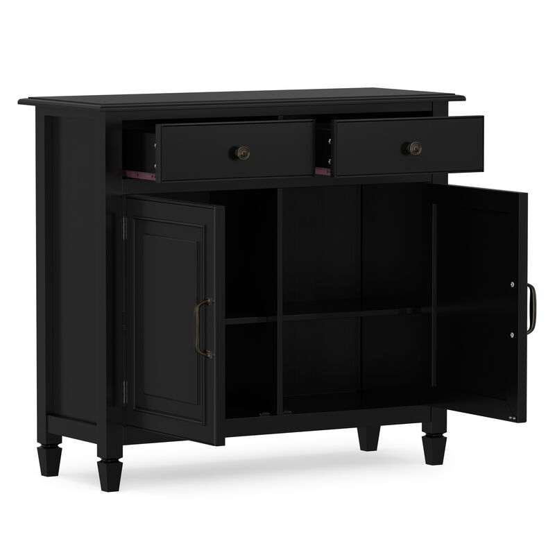 Connaught 40 inch Wide Solid Wood Traditional Entryway Storage Cabinet image number 4
