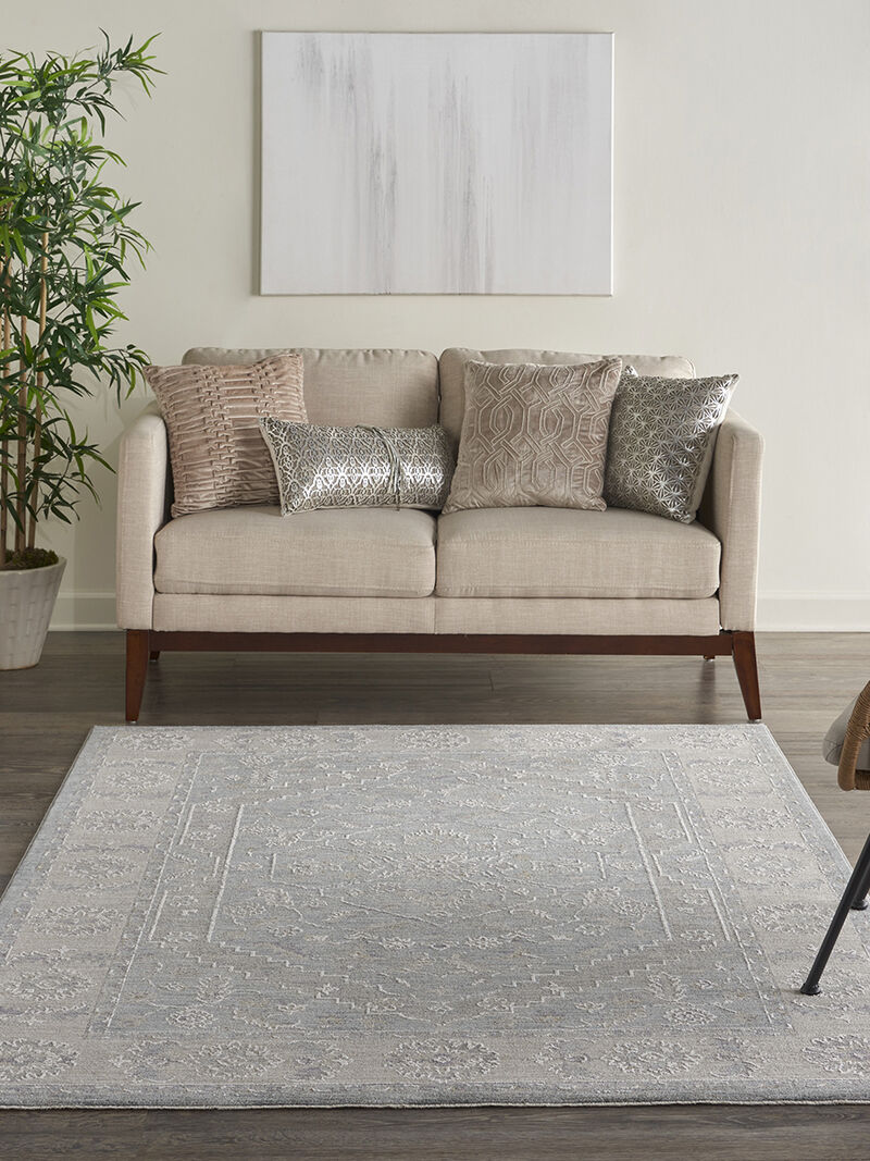 Infinite IFT02 Blue 5'3" x 7'8" Rug