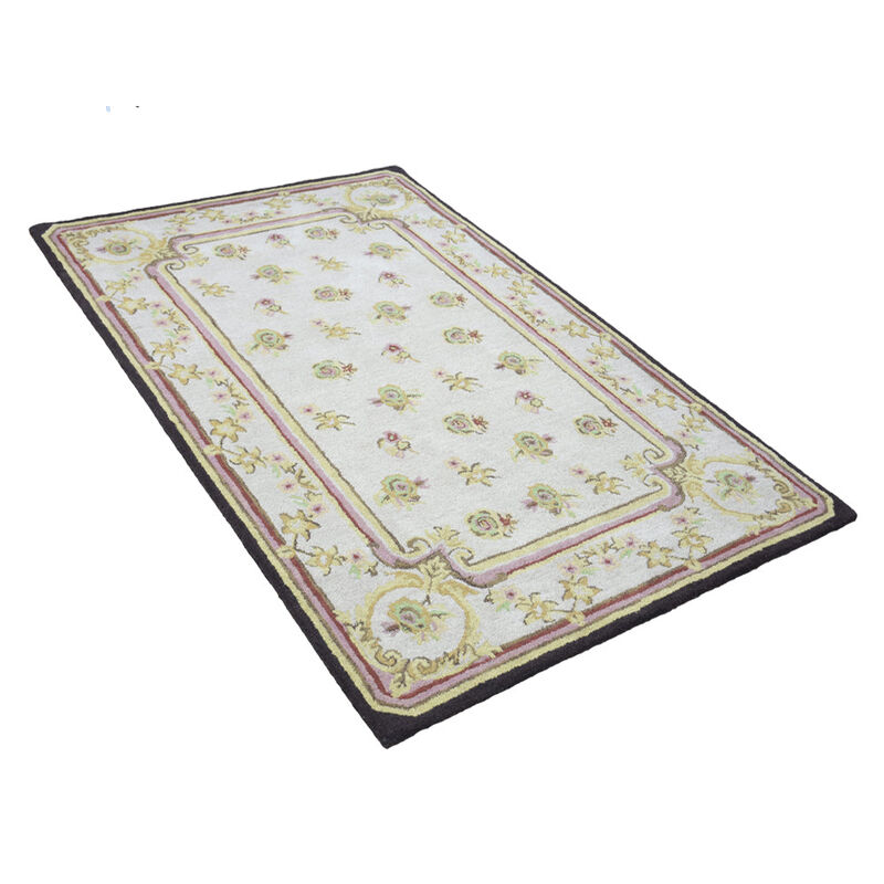 RUGSOTIC CARPETS HAND TUFTED WOOL ECO-FRIENDLY AREA RUGS  - Rectangle Shape, Size, Classic Oriental Traditional  Design, High Pile Thick Handmade Anti Skid Area Rugs (K00S08) image number 2