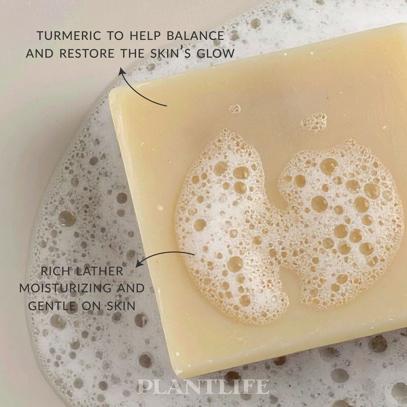 Plantlife Bar Soap - Turmeric 6 Pack image number 3