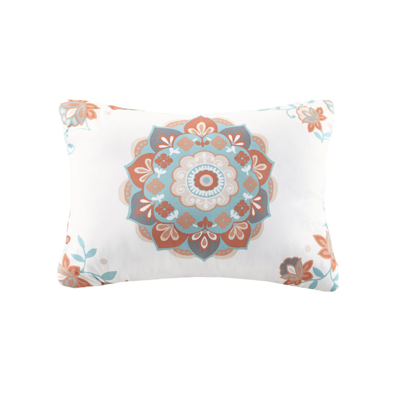 Gracie Mills Kalliope Boho 7-Piece Comforter Set with Bed Sheets