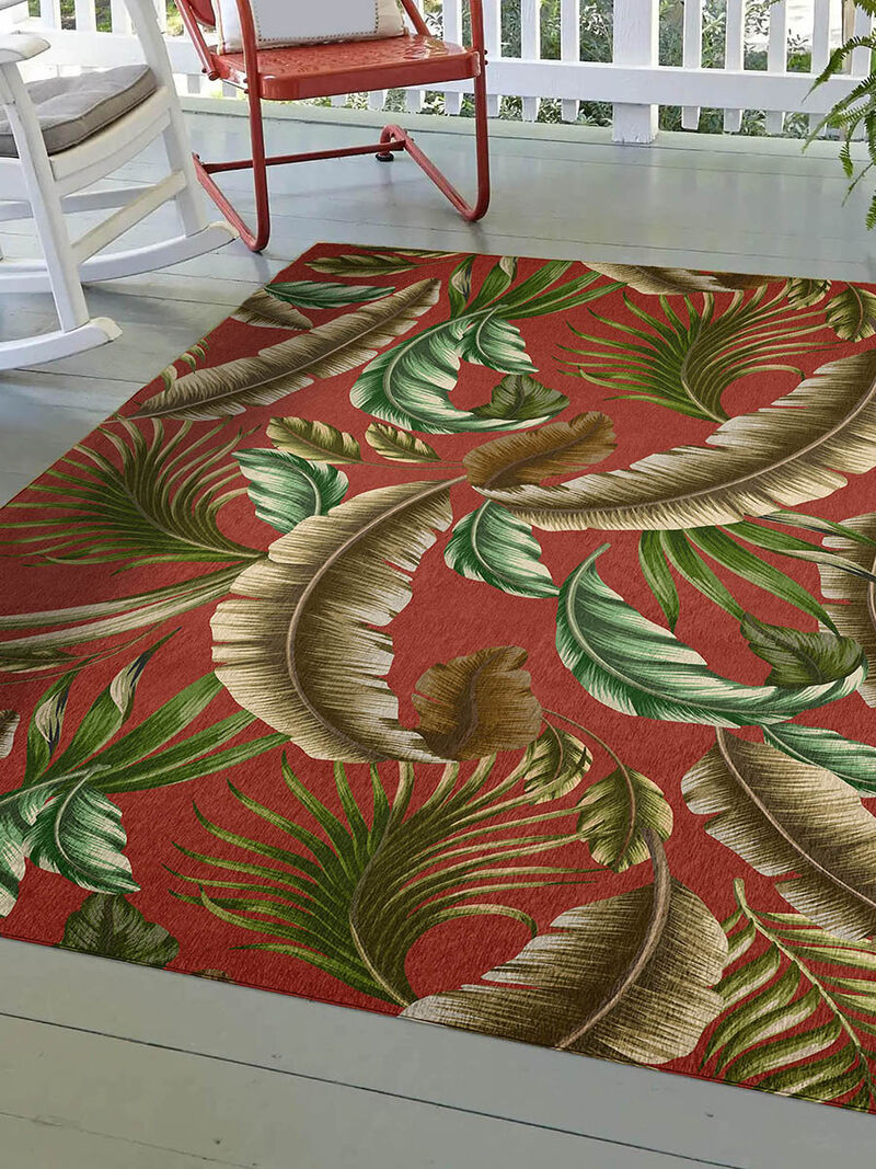 Tropics TC1 Paprika 10' x 14' Rug