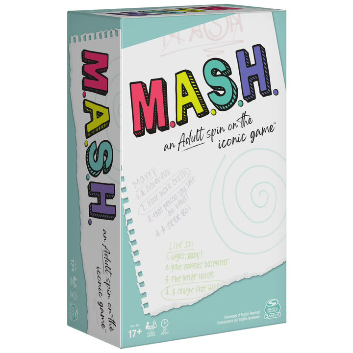 Mash Board Game For Adults