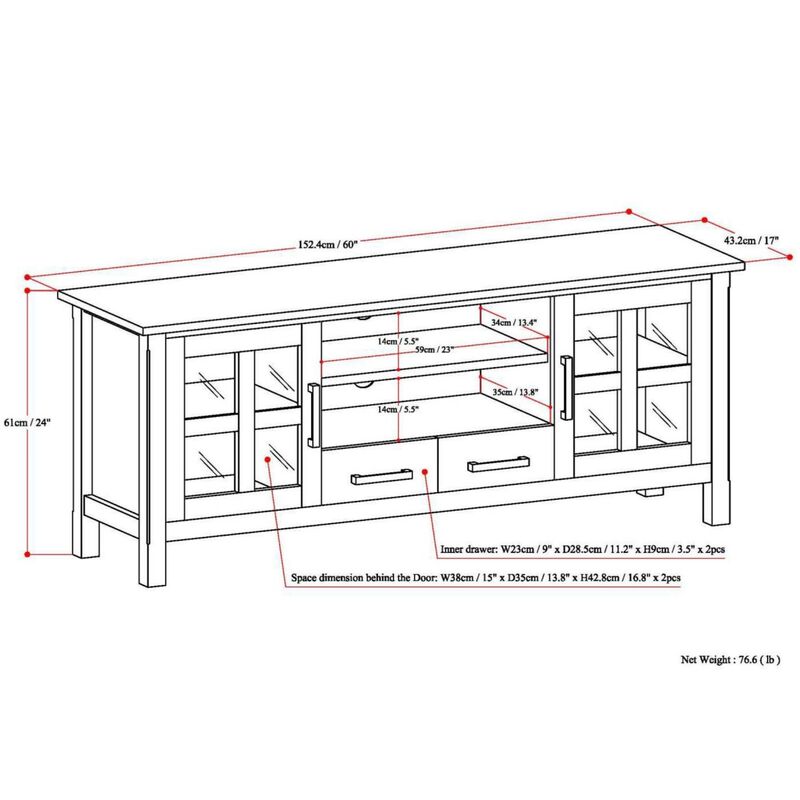 Flawep TV Stand image number 8