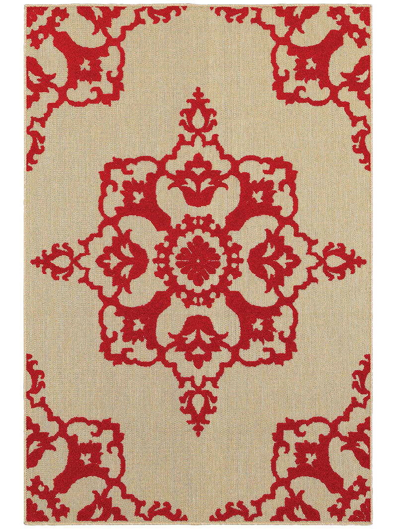 Cayman 5'3" x 7'6" Sand Rug image number 0
