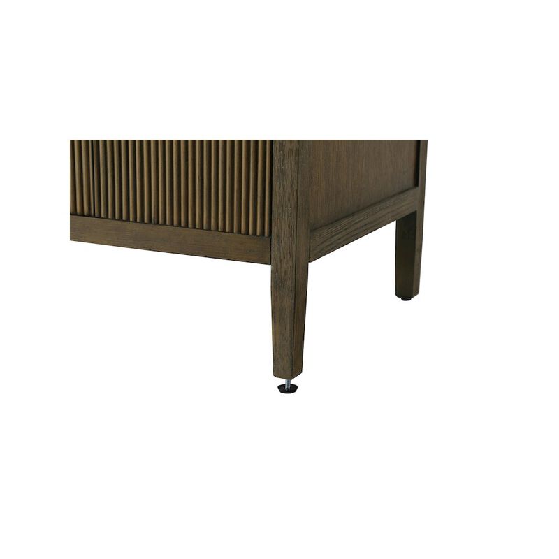 Elegant Kitchen and Bath 60 inch Double Bathroom Vanity in Hazel Oak