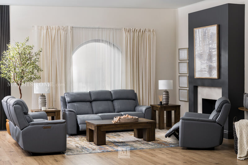 Oslo Power Leather Recliner image number 3