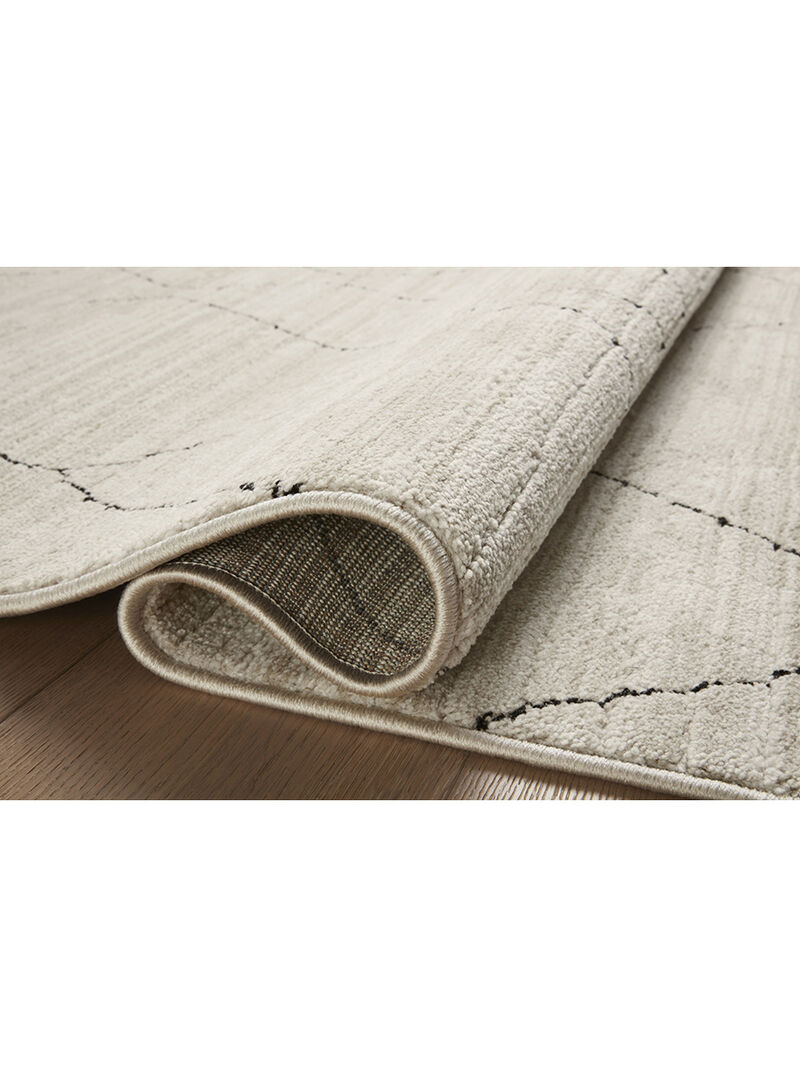Darby DAR03 Sand/Charcoal 4' x 6' Rug