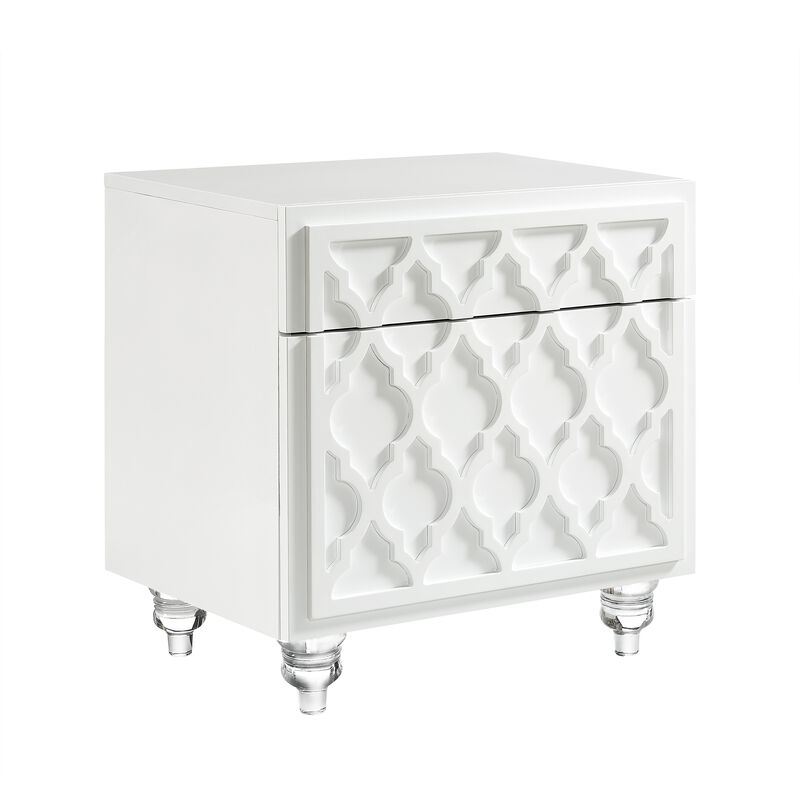 Inspired Home Miguelina  Side Table/Accent Table/Nightstand