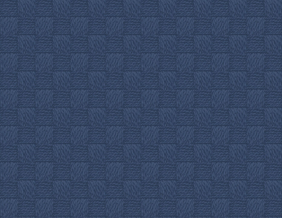 Calabash Navy Rope Basketweave Wallpaper