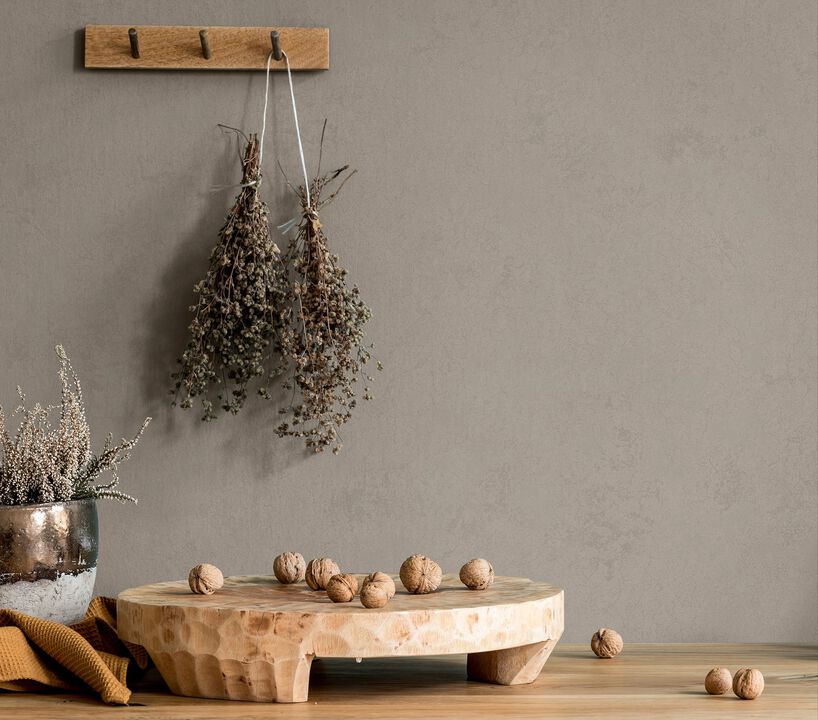 Terra Uni Beige Wallpaper 34606