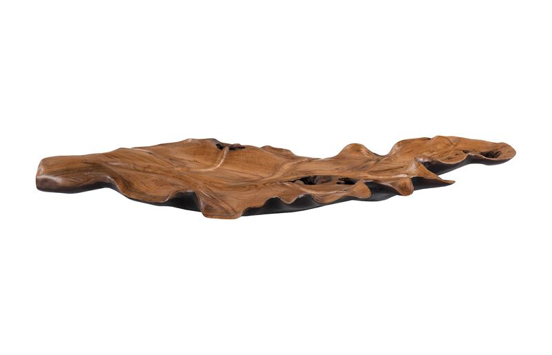 Leaf Bowl Black and Natural