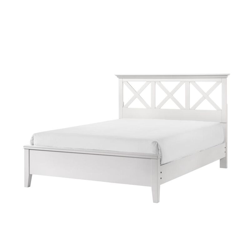 White Nova Ii King X Bed