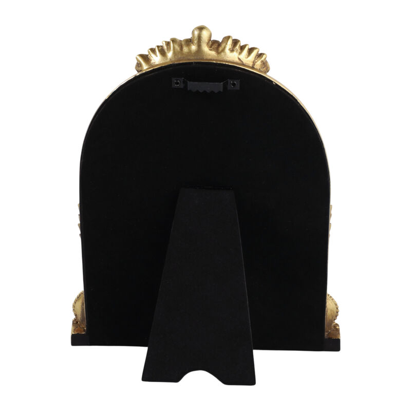 5x7" Ornate Arch Table Top Mirror, Gold image number 3
