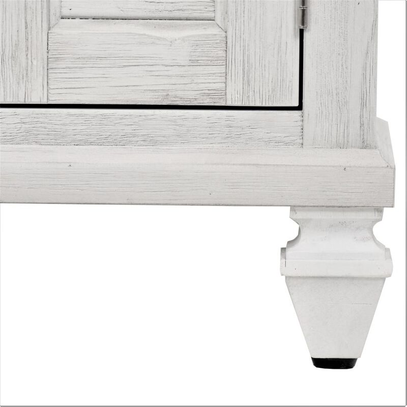 Sea Winds Coastal Furniture Surfside 1-Drawer / 2-Door Nightstand