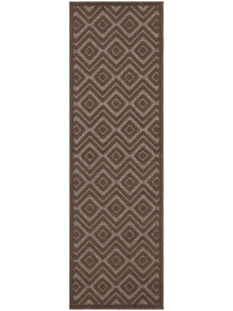 Versatile NRV01 Brown 2' x 4' Rug image number 0