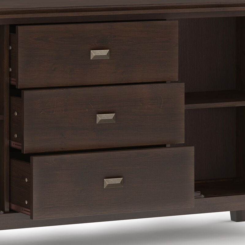 Narol Solid Wood Large Sideboard Buffet Cabonet image number 5