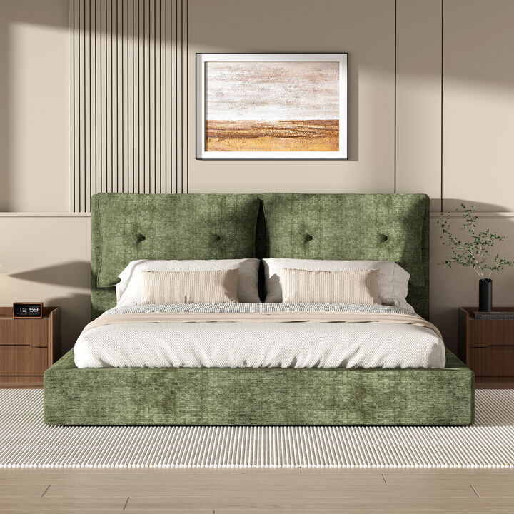 Zeck Upholstered Bed Frame