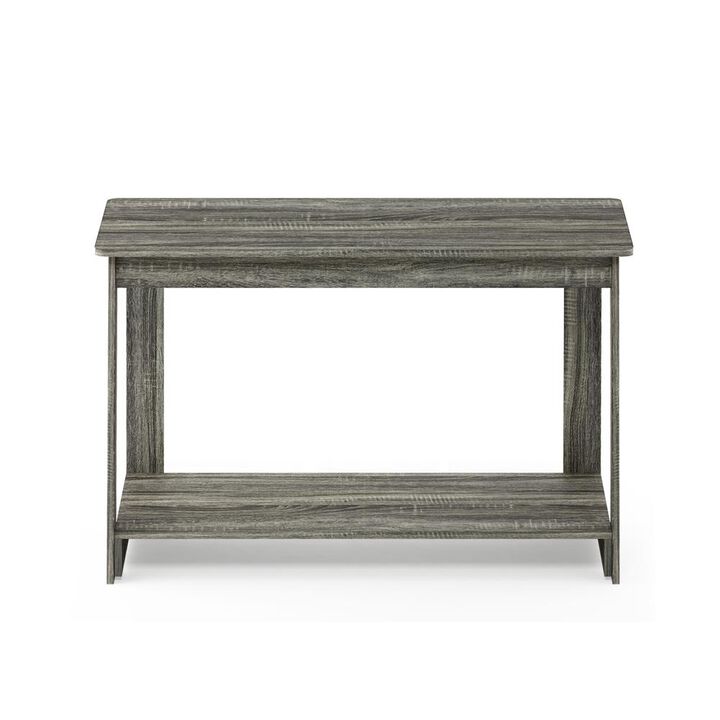 Furinno Beginning TV Stand, French Oak Grey 18041GYW